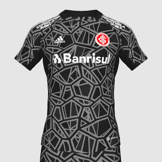 Camiseta SC Internacional arquero 2023/2024 vista sobre fondo blanco