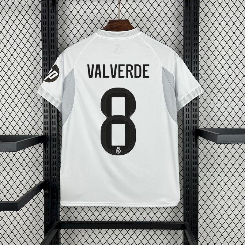 Camiseta Real Madrid Local VALVERDE #8 2025/26