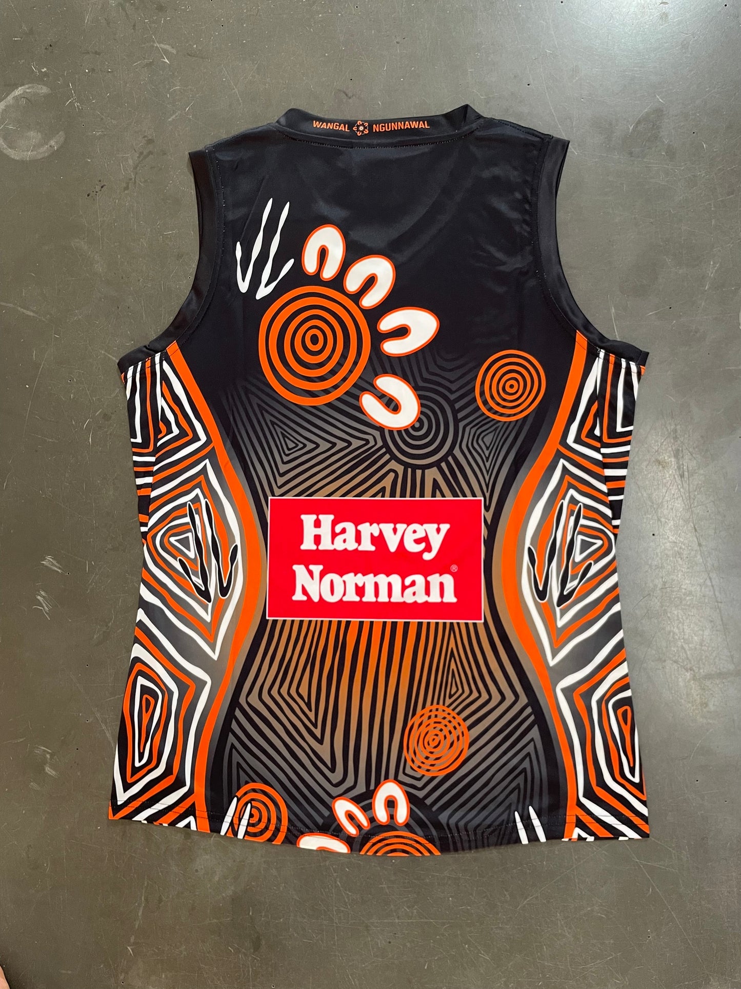 Musculosa AFL GWS Giants 2025