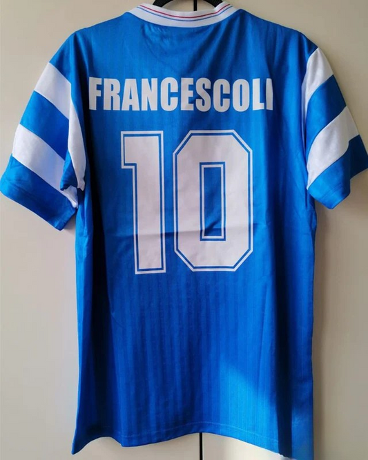 Camiseta Retro ENZO FRANCESCOLI 1989-90 Olympique de Marsella