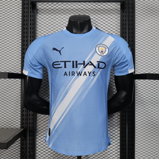 Camiseta Local Manchester City Versión Jugador 25/26