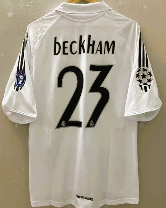 Camiseta Retro BECKHAM DAVID 2005-06 Real Madrid