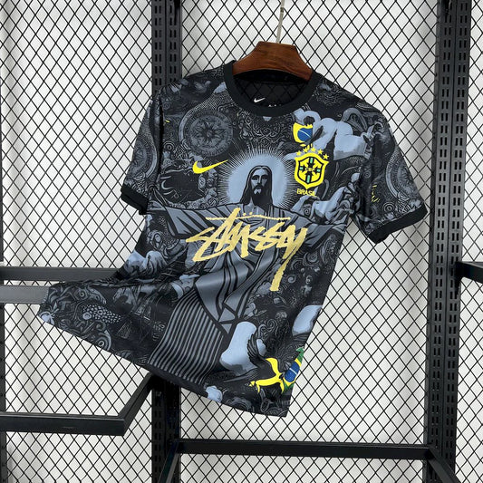 Camiseta Edicion Especial Brasil X Stussy