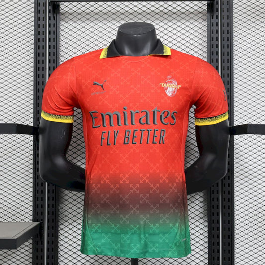 Camiseta AC Milan x Off White Versión Jugador 24/25