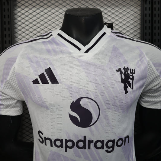 Camiseta Visitante Manchester United Versión Jugador 25/26