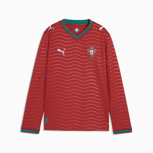 Camiseta Portugal 2026 Manga Larga Home Niños