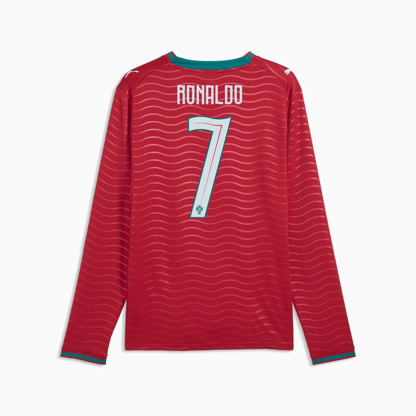 Camiseta Portugal 2026 Ronaldo #7 Manga Larga Home