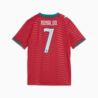 Camiseta Portugal 2026 Ronaldo #7 Home Niños
