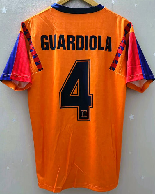 Camiseta Retro GUARDIOLA PEP 1991-92 Barcelona