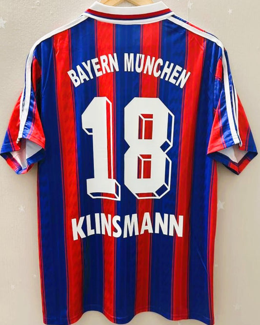 Camiseta Retro KLINSMANN JURGEN 1996-97 Bayern Munich