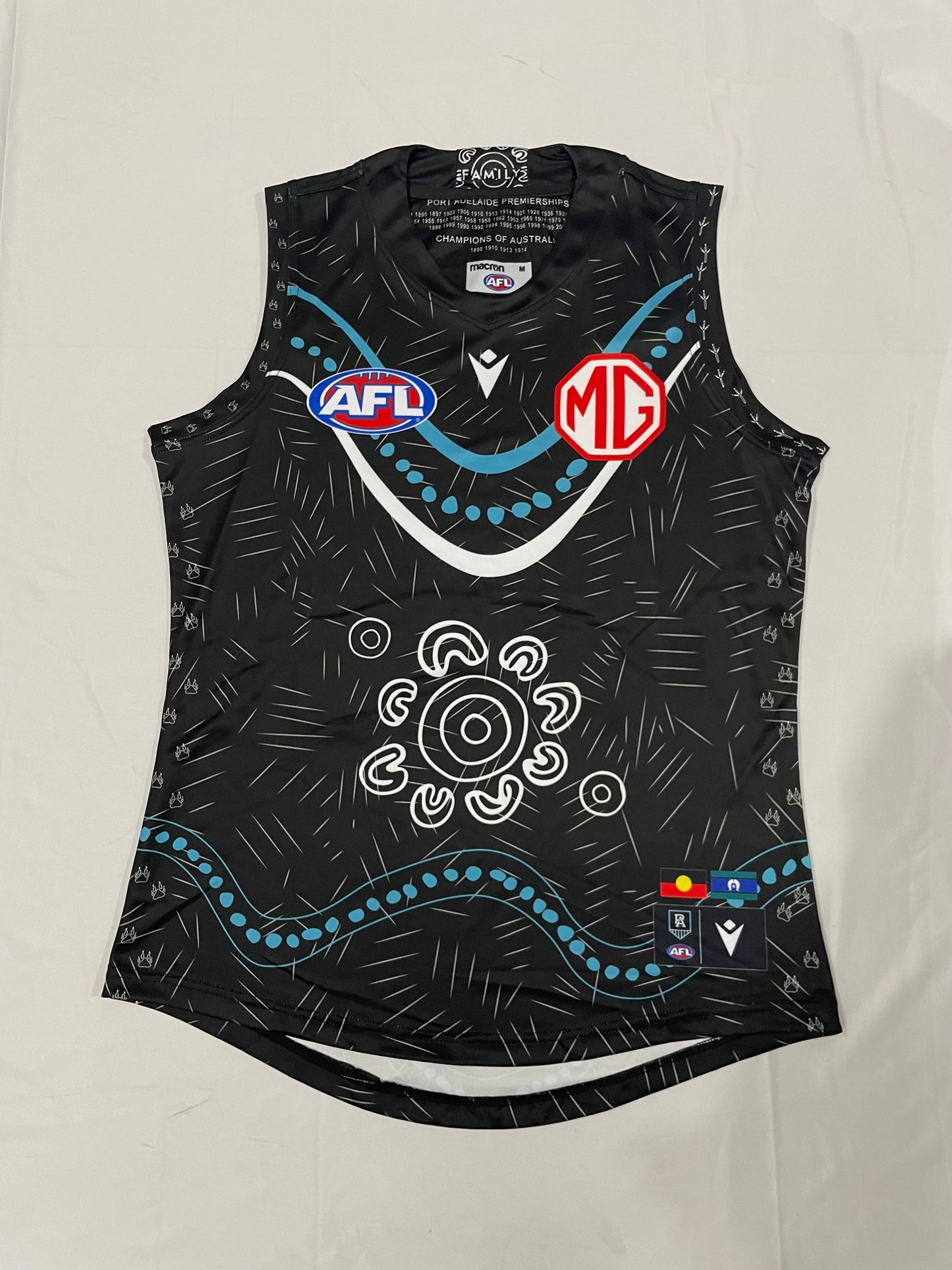 Musculosa AFL Port Adelaide Power 2025