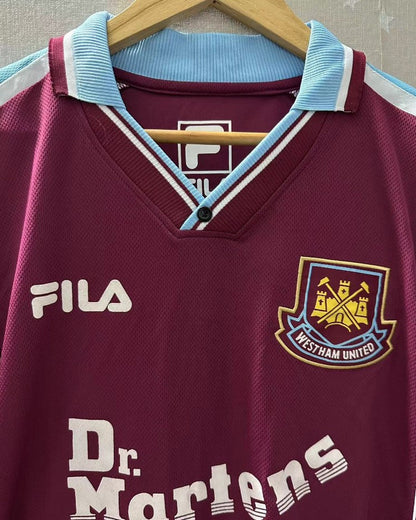 Camiseta Retro DI CANIO PAOLO 2000-01 West Ham
