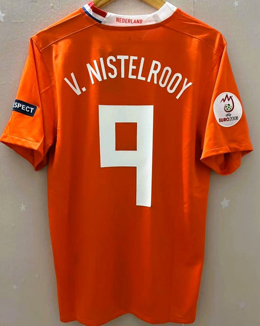 Camiseta Retro VAN NISTELROOY RUUD 2008-09 Holanda