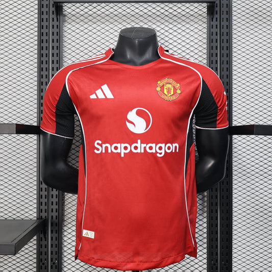 Camiseta Local Manchester United Versión Jugador 25/26
