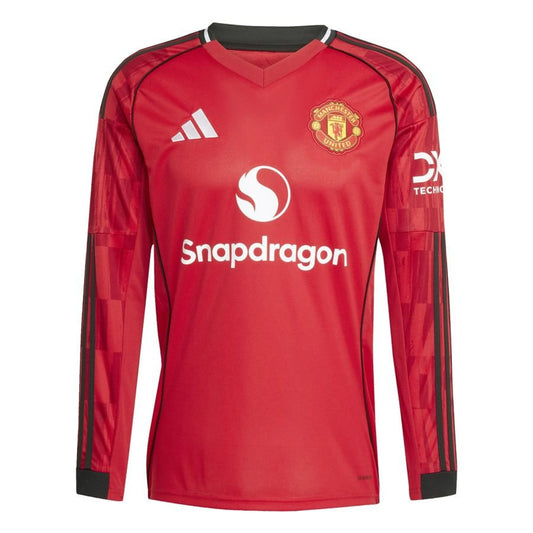 Camiseta Manchester United Manga Larga Local 2025/26