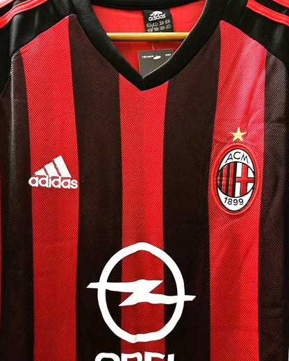 Camiseta Retro SHEVCHENKO ANDRIJ 2002-03 AC Milan