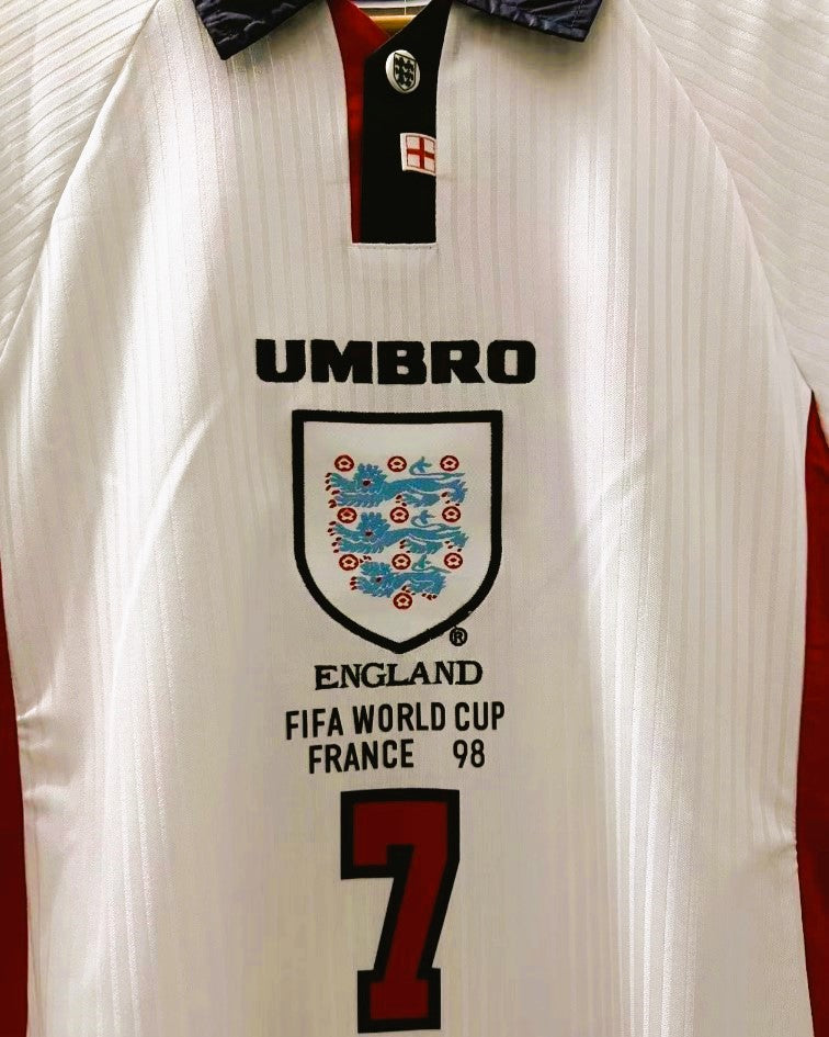 Camiseta Retro BECKHAM DAVID 1998-99 Inglaterra
