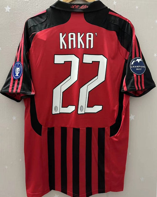 Camiseta Retro KAKA' RICARDO 2007-08 AC Milan