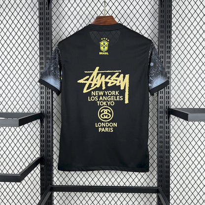 Camiseta Edicion Especial Brasil X Stussy