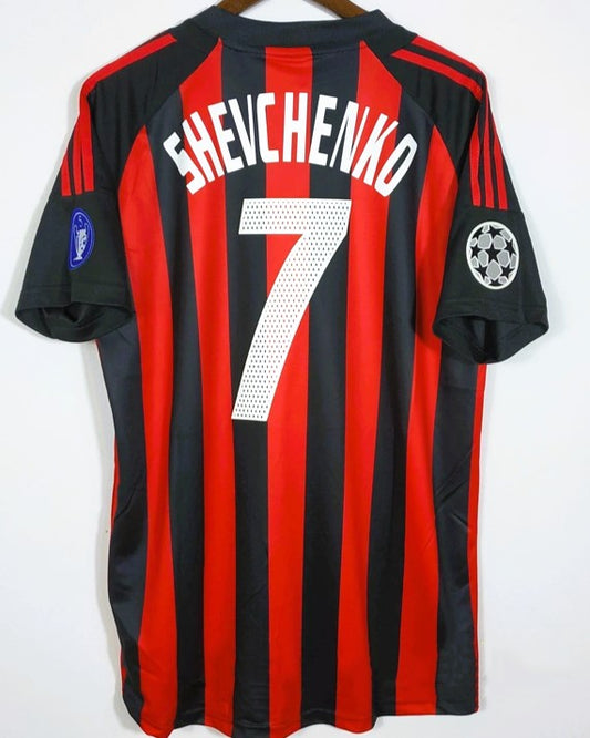 Camiseta Retro SHEVCHENKO ANDRIJ 2002-03 AC Milan