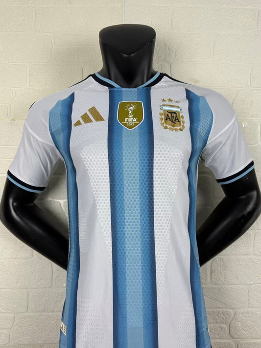 Player version Argentina home 2026 - Con parche campeón del Mundo