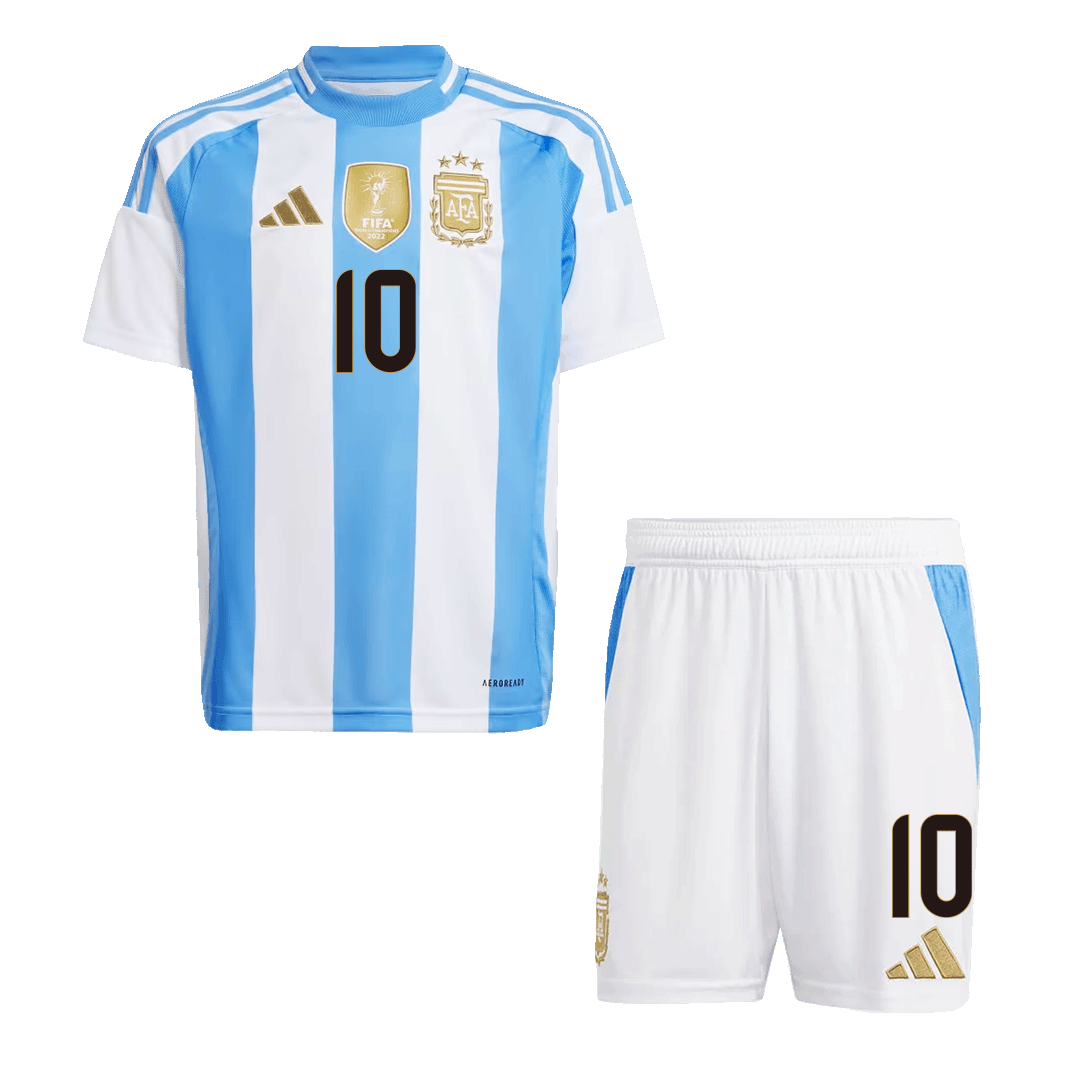 Camiseta + short Argentina local 2024/2025 - NIÑOS ⚡