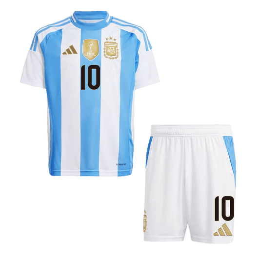 Camiseta + short Argentina local 2024/2025 - NIÑOS ⚡