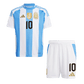 Camiseta + short Argentina local 2024/2025 - NIÑOS ⚡