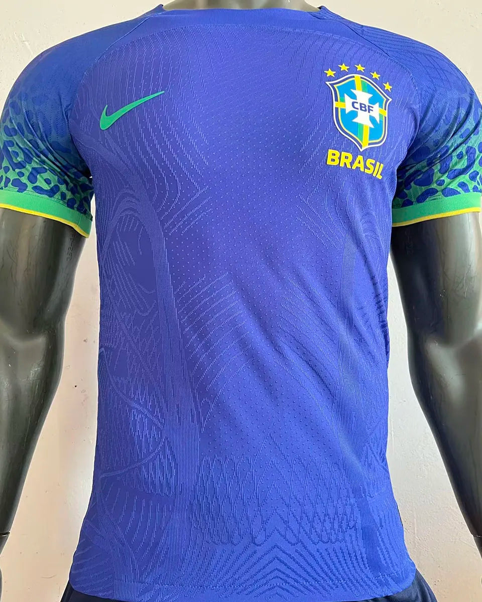 Camiseta retro Brasil Alternativa Versión Jugador  2022/2023