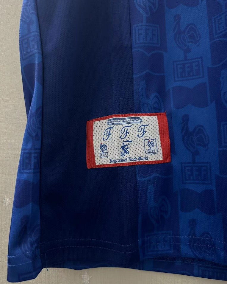 Camiseta Retro ZIDANE ZINEDINE 1996-97 Francia