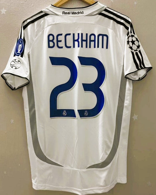Camiseta Retro BECKHAM DAVID 2006-07 Real Madrid