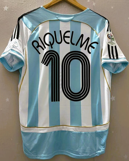 Camiseta Retro RIQUELME ROMAN 2006-07 Argentina