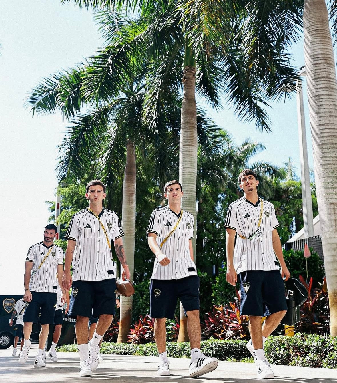 Camiseta Boca JRS US Pack - 2025/26