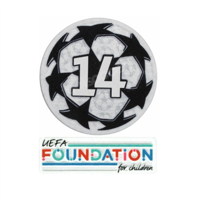 Logo UEFA Champions League 14 + UEFA Foundation