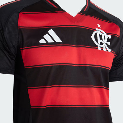 Camiseta Local Flamengo 2025/26 LÉO PEREIRA N° 4