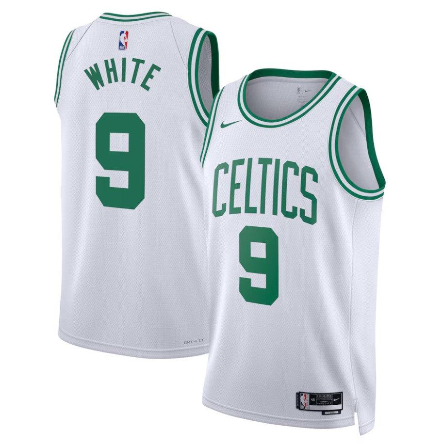 Camiseta Boston Celtics 2024 vista sobre fondo blanco