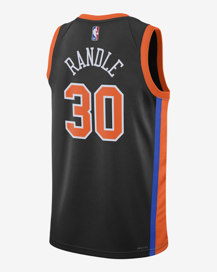 Camiseta New York Knicks - City Edition 22/23 vista sobre fondo blanco