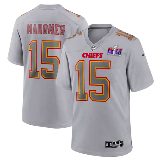 Camiseta Kansas city chiefs - Super Bowl LVIII 2023 vista sobre fondo blanco