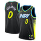 Camiseta Indiana Pacers - City Ed. 2023 vista sobre fondo blanco