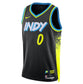 Camiseta Indiana Pacers - City Ed. 2023 vista sobre fondo blanco