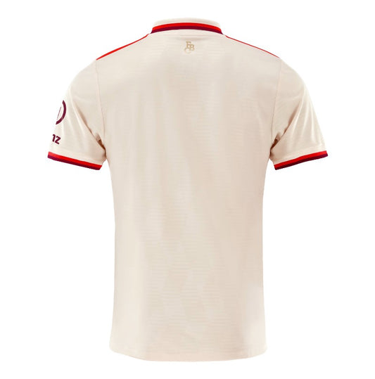 Camiseta Bayern Munich tercera 2024/2025 vista sobre fondo blanco