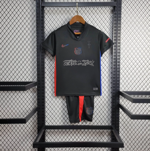Kit Niño FC Barcelona x Travis Scott 24/25
