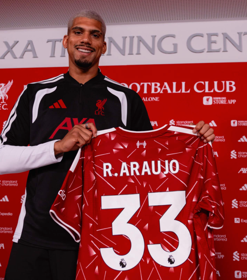 Camiseta RONALD ARAUJO Liverpool F.C. 2026-27 Local