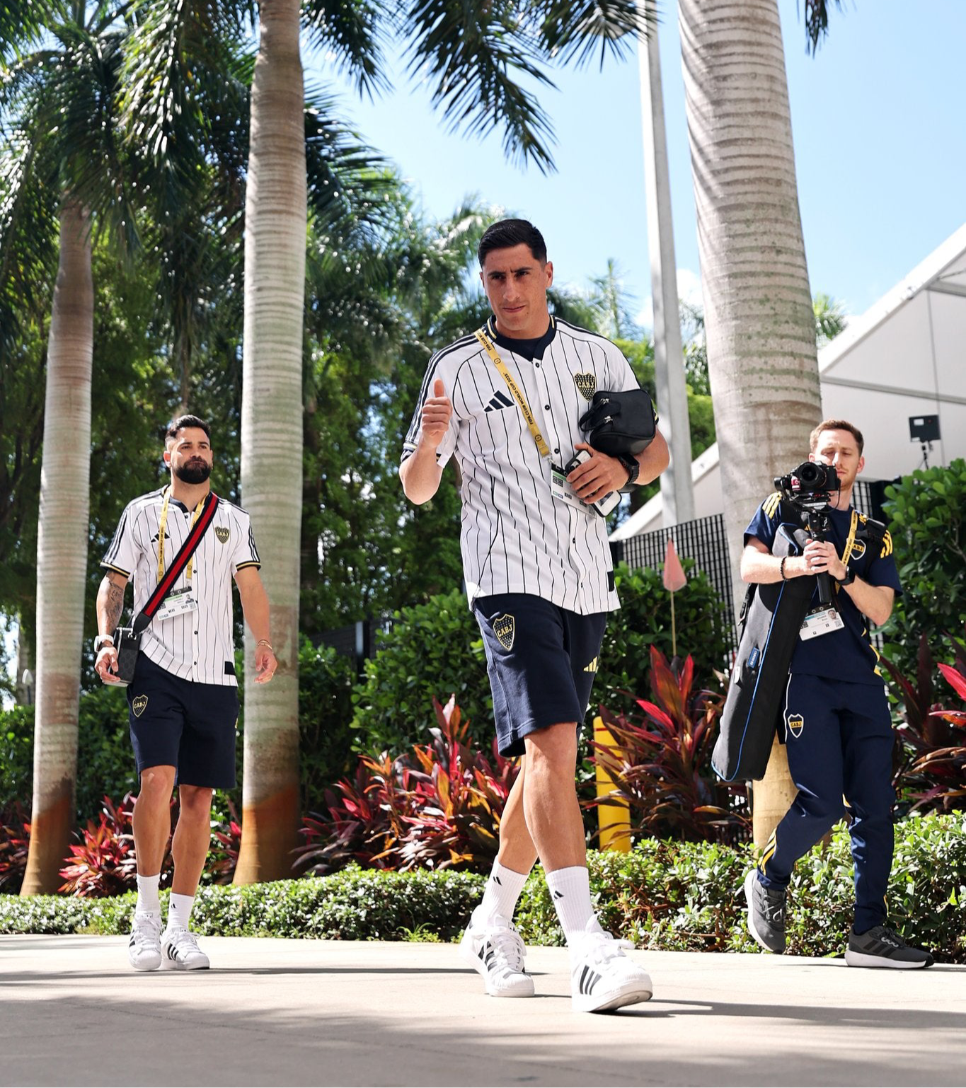 Camiseta Boca JRS US Pack - 2025/26