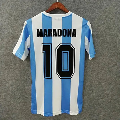 Camiseta Argentina Retro 1986 MARADONA 10⚡