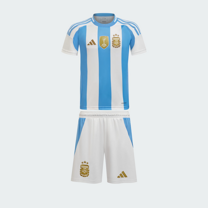 Camiseta + short Argentina local 2024/2025 - NIÑOS ⚡