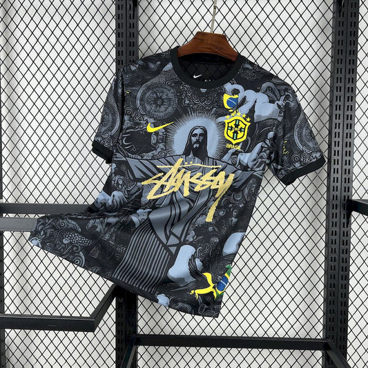 Camiseta Edicion Especial Brasil x Stussy
