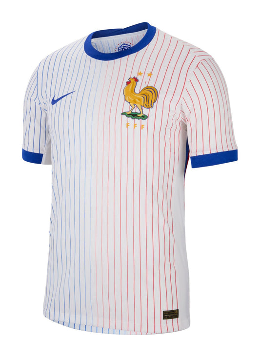 Camiseta Francia alternativa - Eurocopa 2024 vista sobre fondo blanco