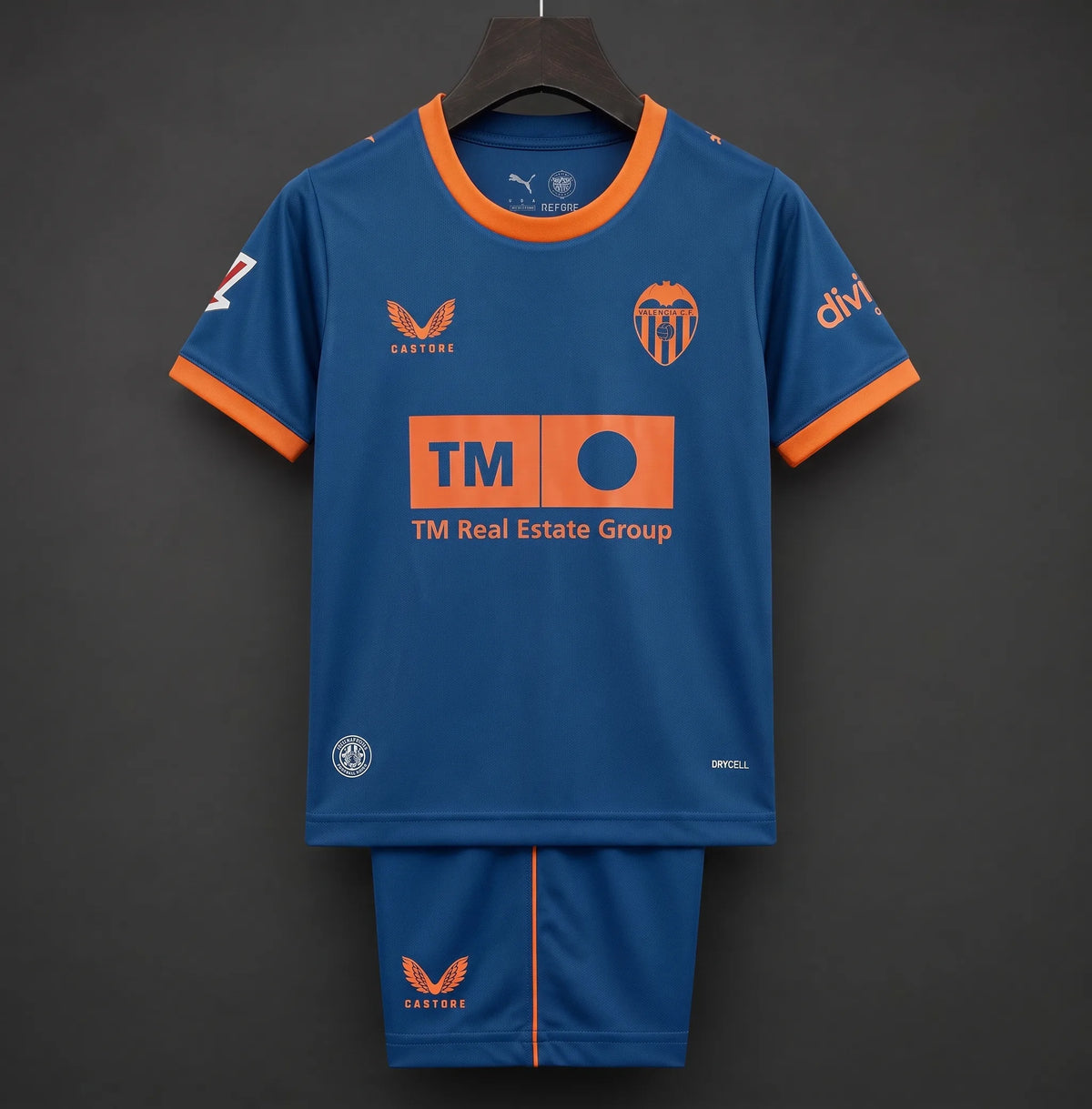 Valencia Niños Visitante Azul 2026-27 - Imagen 1