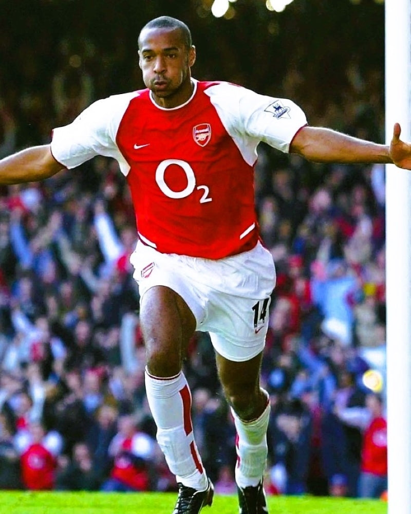Camiseta Retro HENRY THIERRY 2002-03 Arsenal